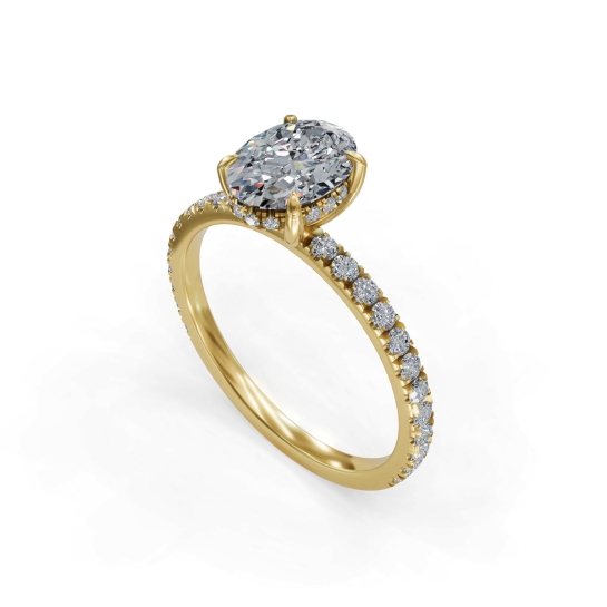 Elvira Certified Labgrown Diamond Ring