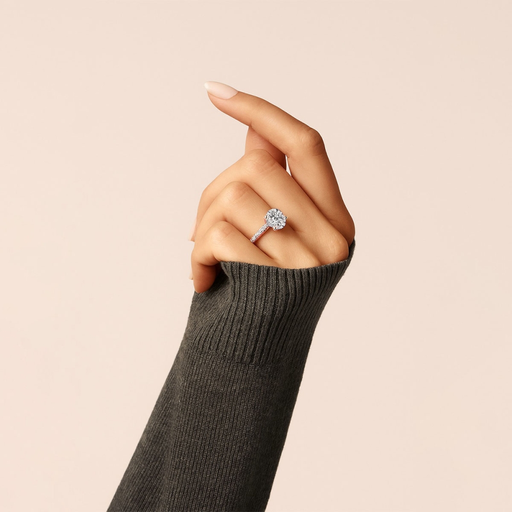Masha Certified Labgrown Diamond Ring
