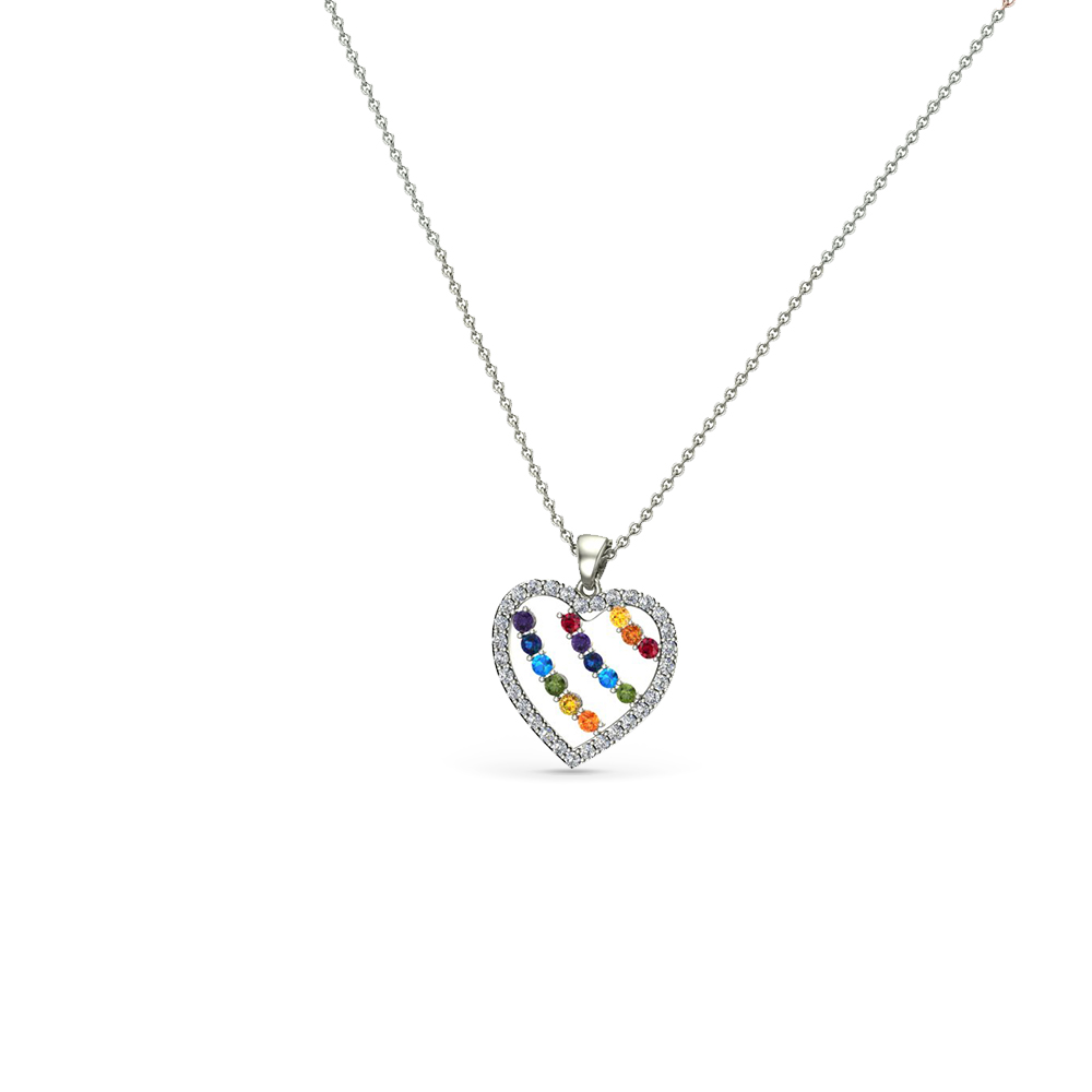 Nadia gold pendant