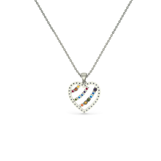 Nadia gold pendant
