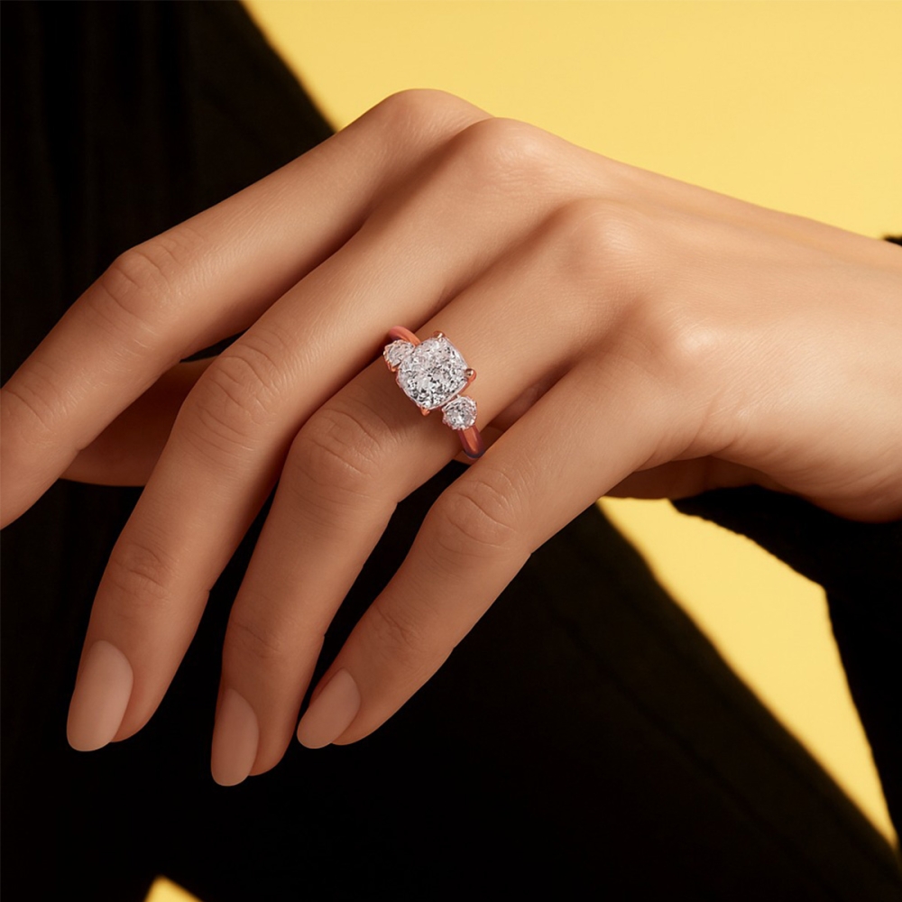 Hana Certified Labgrown Diamond Ring