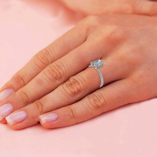 Katia Certified Labgrown Diamond Ring