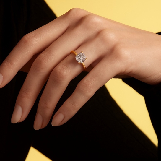 Mischa Certified Labgrown Diamond Ring