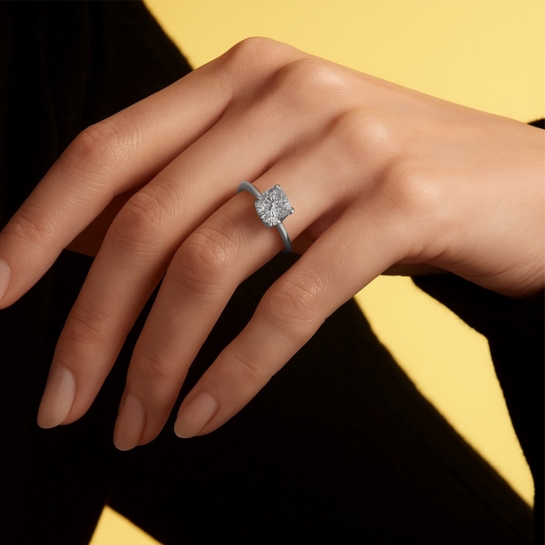 Mischa Certified Labgrown Diamond Ring