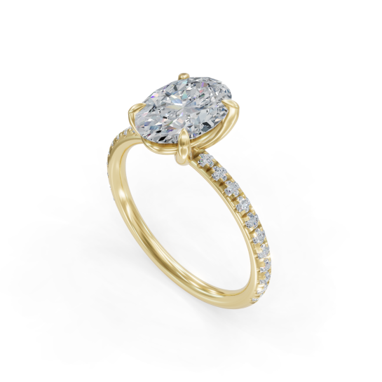 Darya Certified Labgrown Diamond Ring