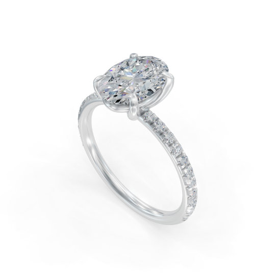 Darya Certified Labgrown Diamond Ring