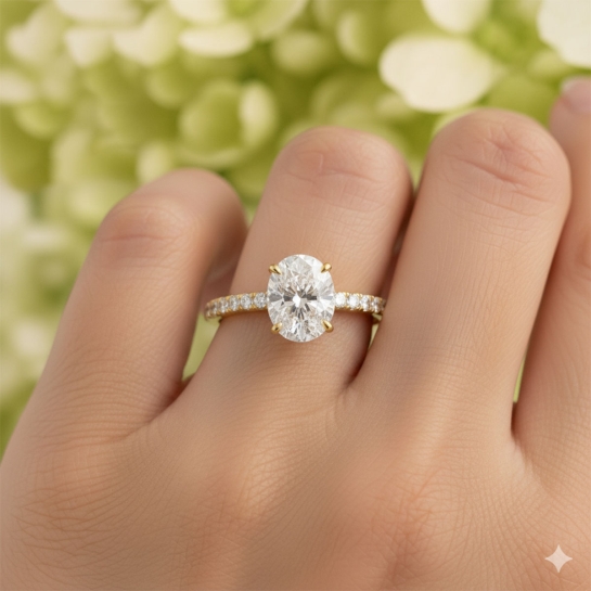 Natalya Certified Labgrown Diamond Ring