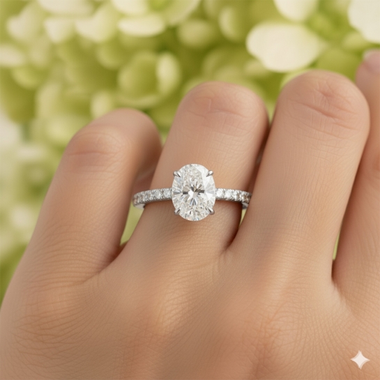 Natalya Certified Labgrown Diamond Ring