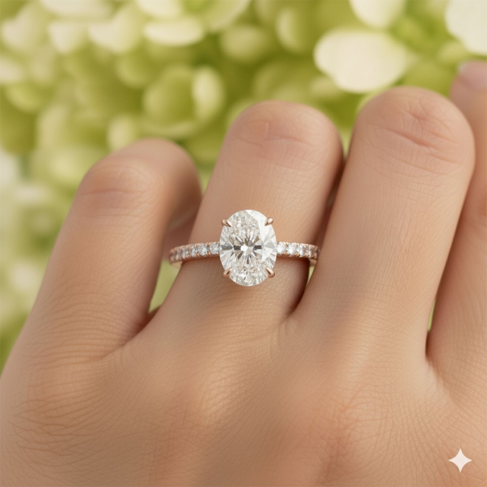Natalya Certified Labgrown Diamond Ring