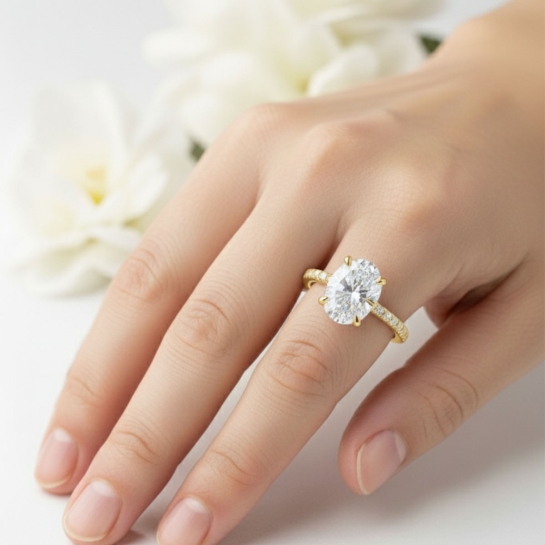 Alina Certified Labgrown Diamond Ring