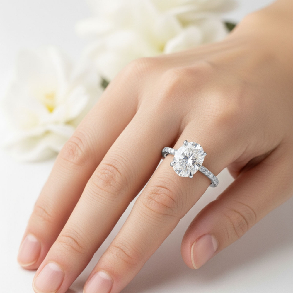 Alina Certified Labgrown Diamond Ring