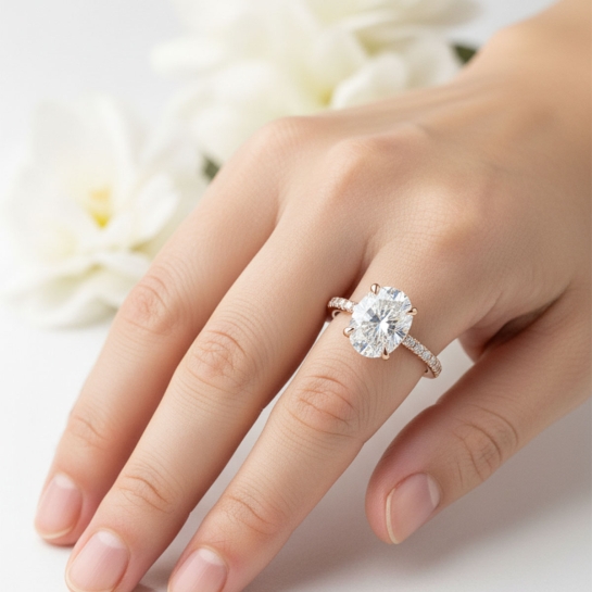 Alina Certified Labgrown Diamond Ring