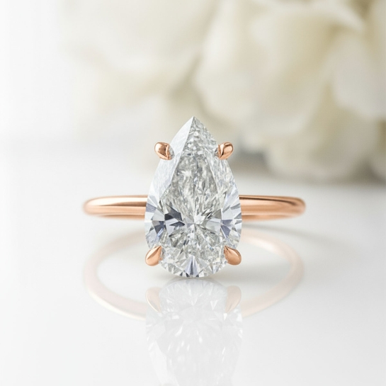 Aergul Certified Labgrown Diamond Ring