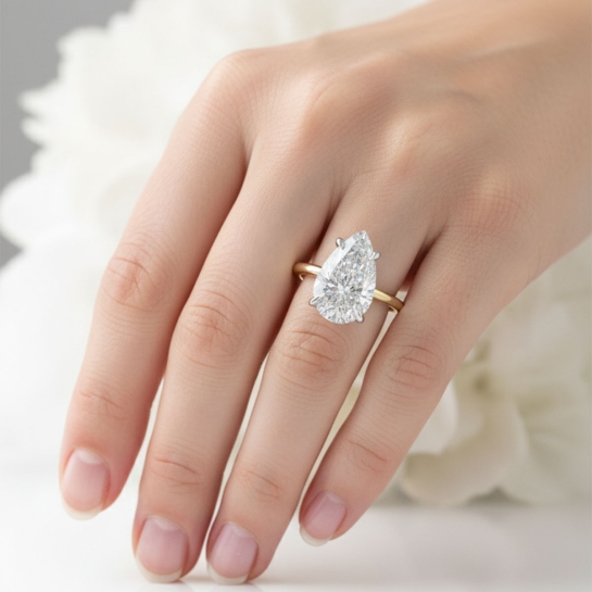 Aergul Certified Labgrown Diamond Ring