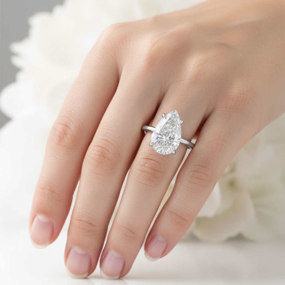 Aergul Certified Labgrown Diamond Ring