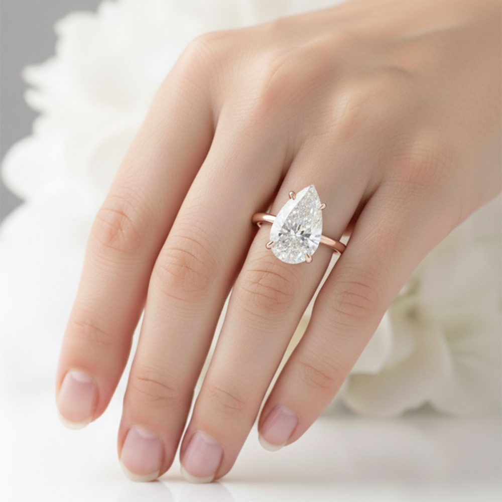 Aergul Certified Labgrown Diamond Ring