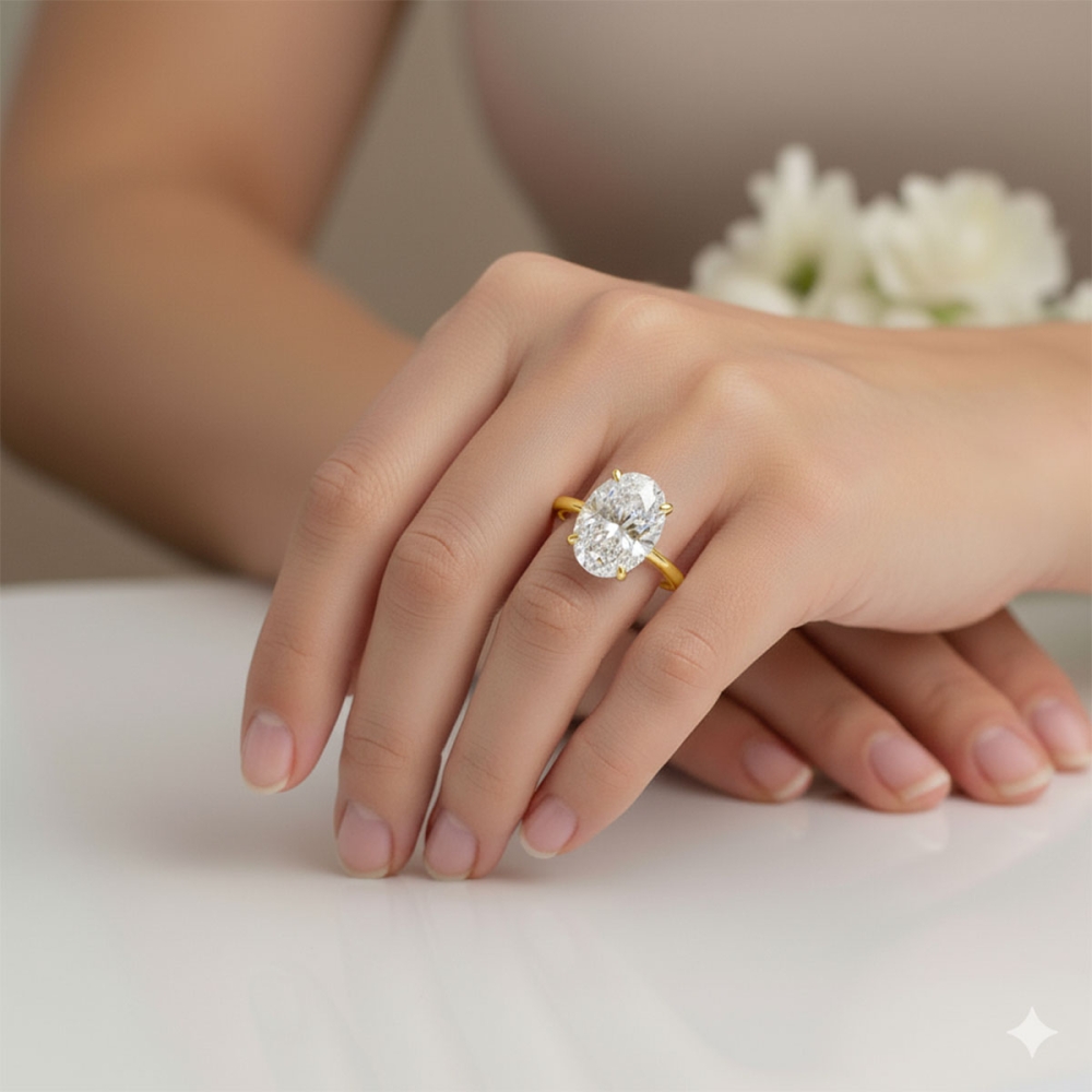Anka Certified Labgrown Diamond Ring