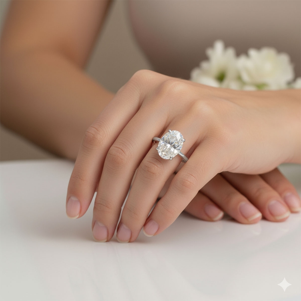 Anka Certified Labgrown Diamond Ring