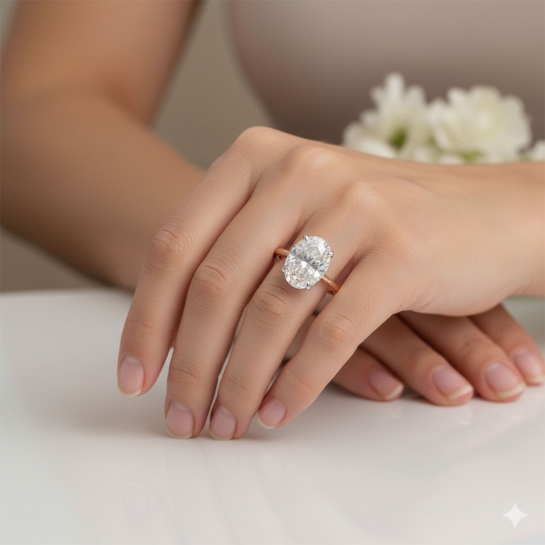 Anka Certified Labgrown Diamond Ring