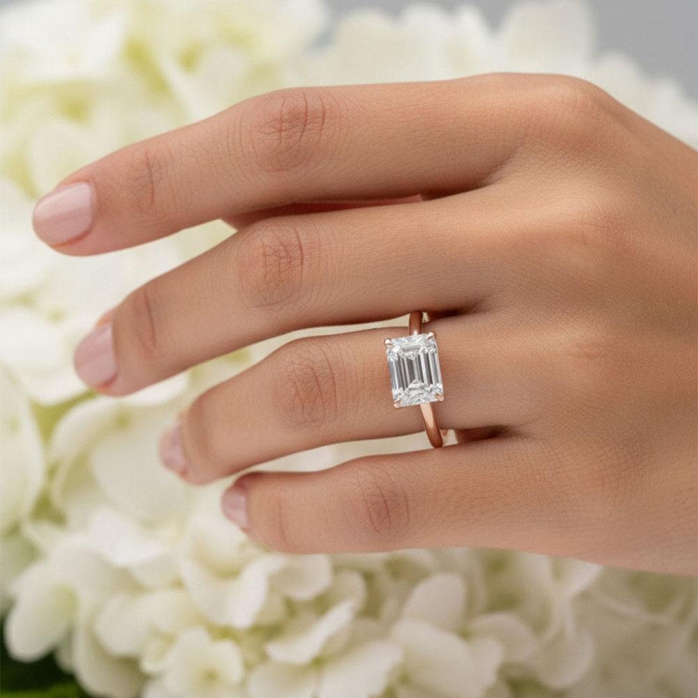 Esra Certified Labgrown Diamond Ring