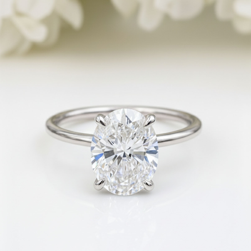 Yasmin Certified Labgrown Diamond Ring