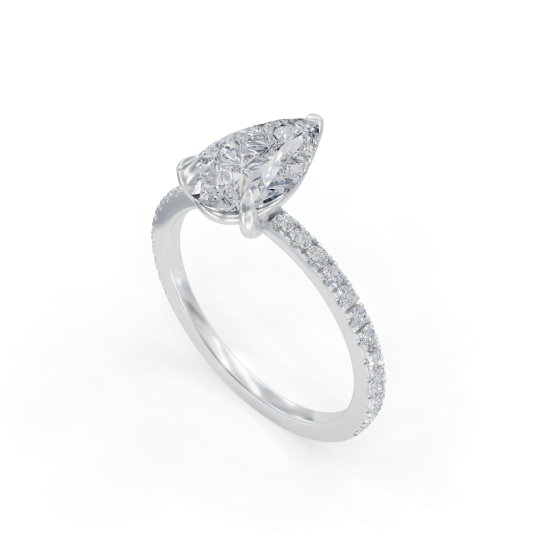 Lunara Certified Labgrown Diamond Ring