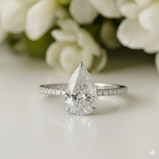 Lunara Certified Labgrown Diamond Ring