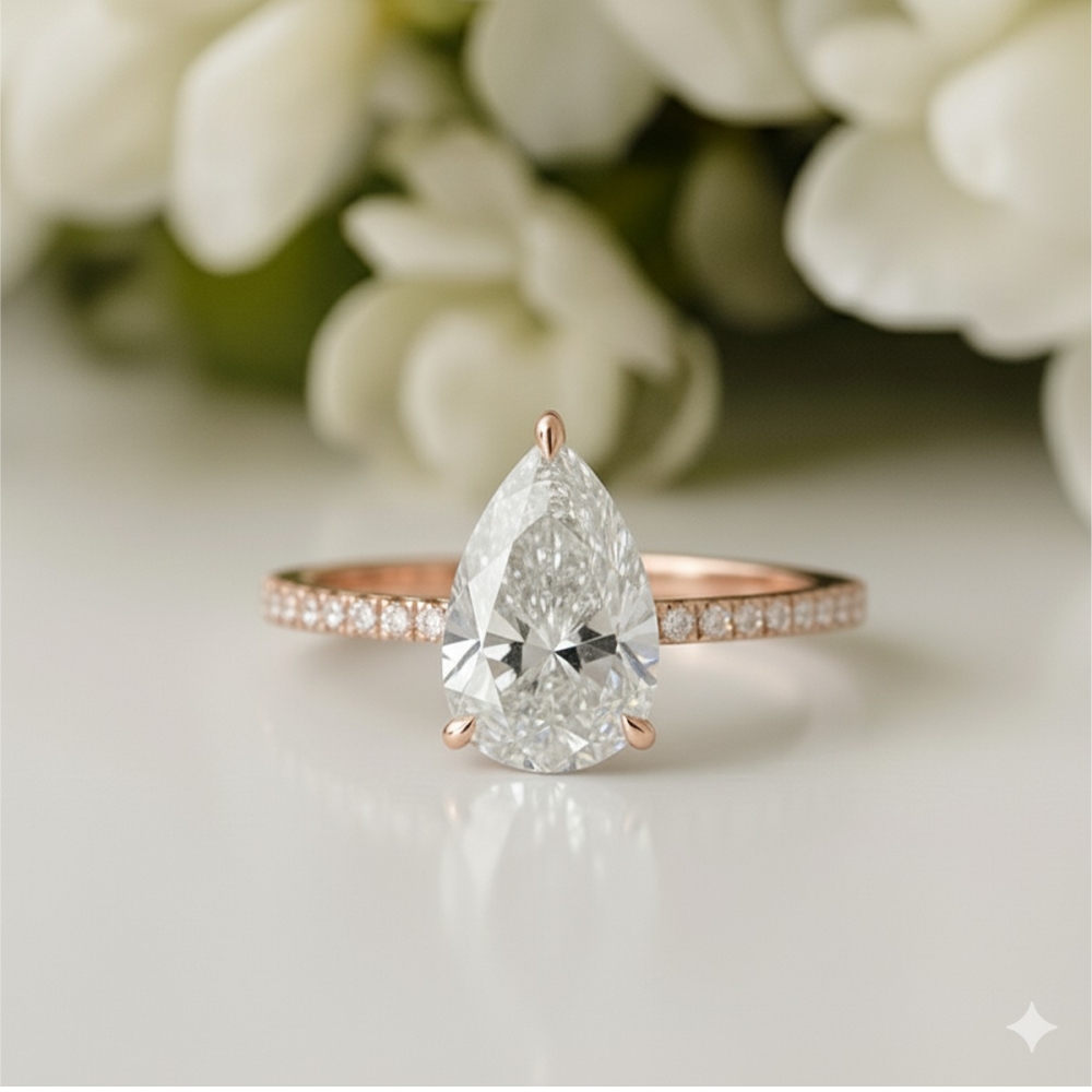Lunara Certified Labgrown Diamond Ring