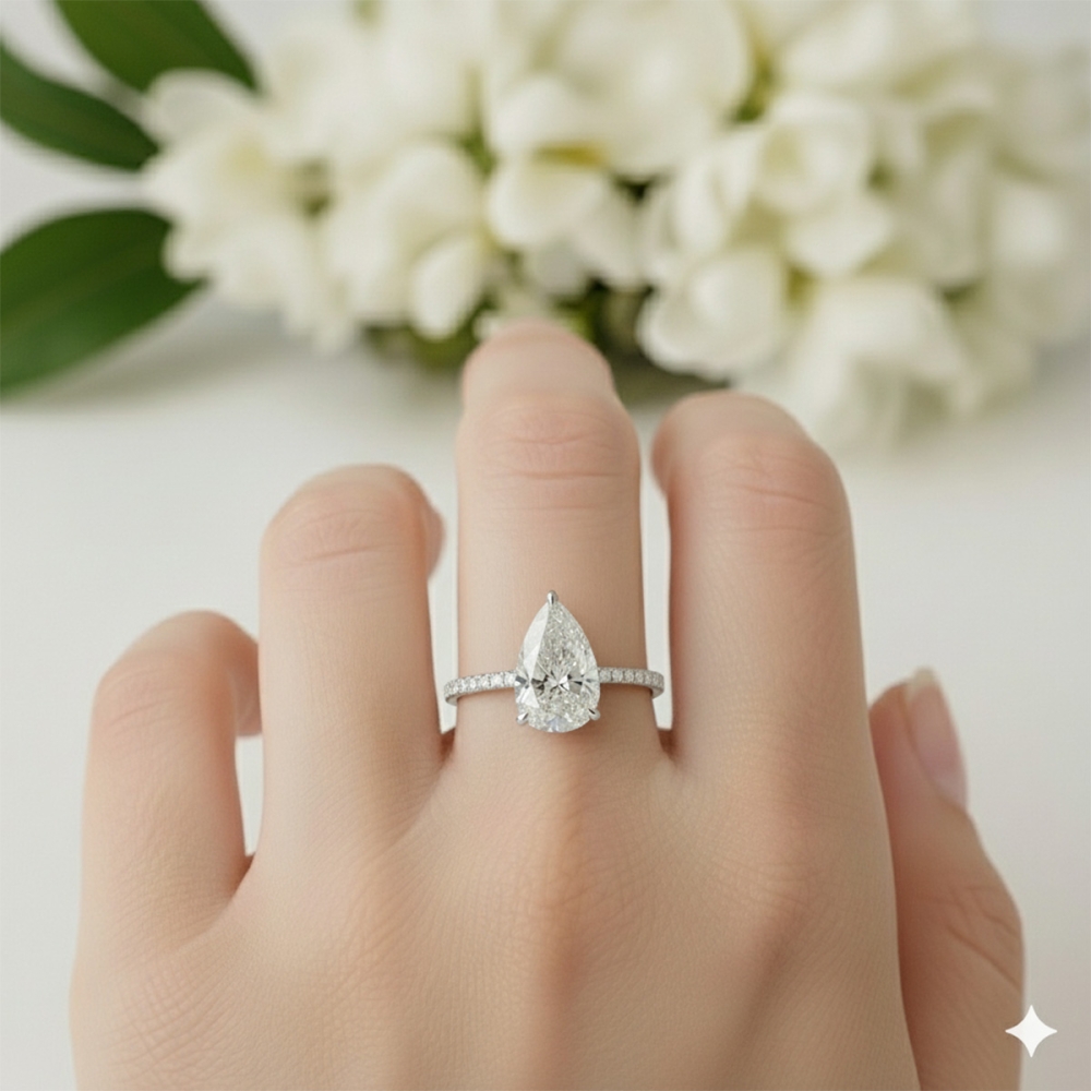 Lunara Certified Labgrown Diamond Ring