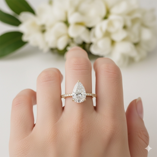 Lunara Certified Labgrown Diamond Ring