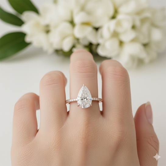 Lunara Certified Labgrown Diamond Ring