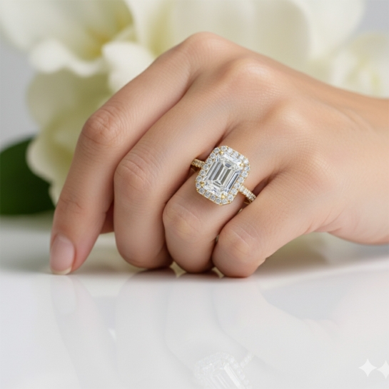 Indah Certified Labgrown Diamond Ring