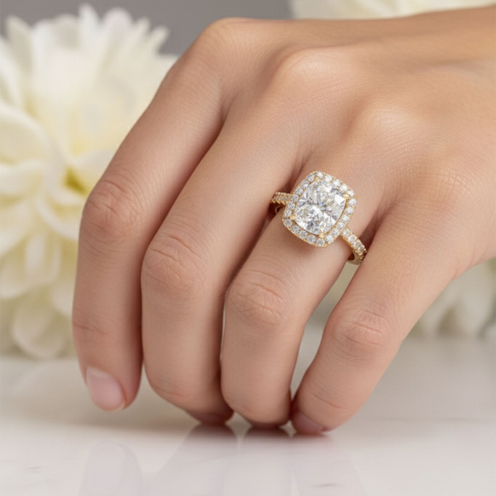 Nika Certified Labgrown Diamond Ring