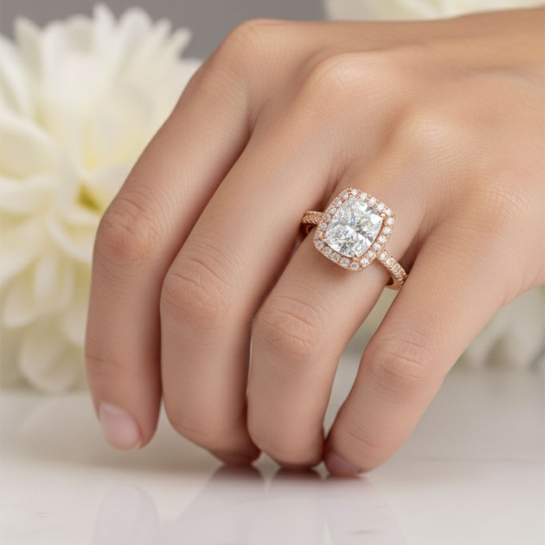 Nika Certified Labgrown Diamond Ring