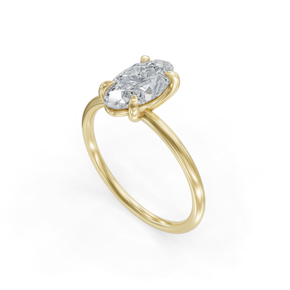 Violet Certified Labgrown Diamond Ring