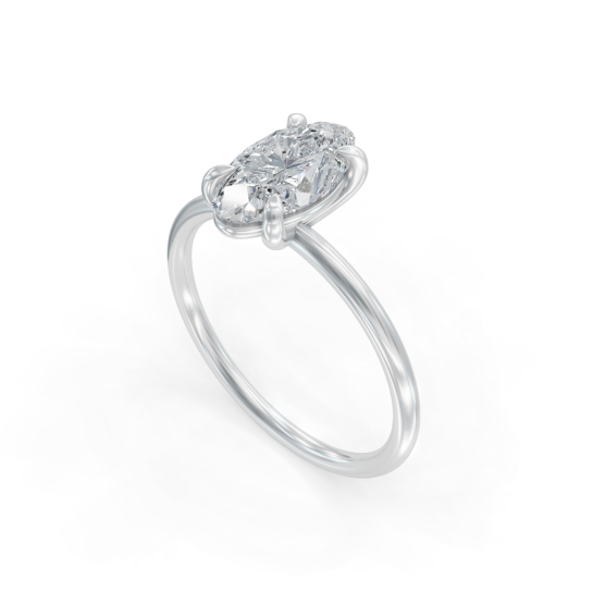 Violet Certified Labgrown Diamond Ring