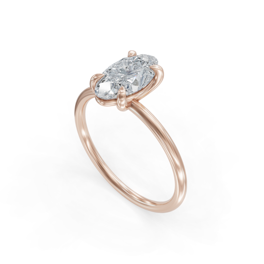 Violet Certified Labgrown Diamond Ring