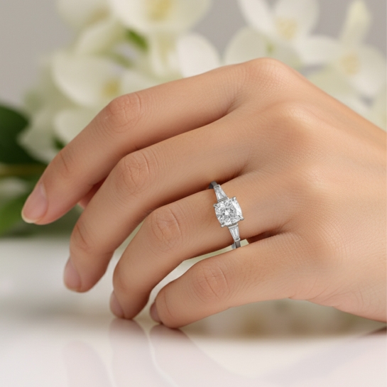 Serenity Certified Labgrown Diamond Ring