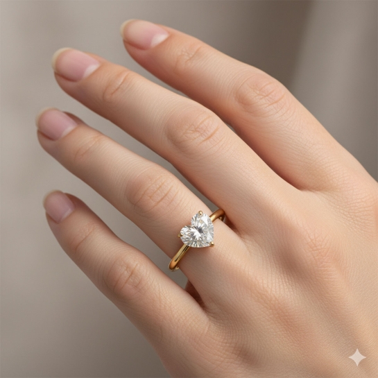 Livia Certified Labgrown Diamond Ring