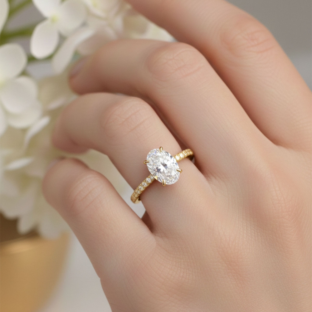 Valeria Certified Labgrown Diamond Ring
