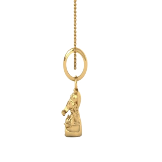 24K-2GM Lord Ganesh Locket Pendant For Men and Women