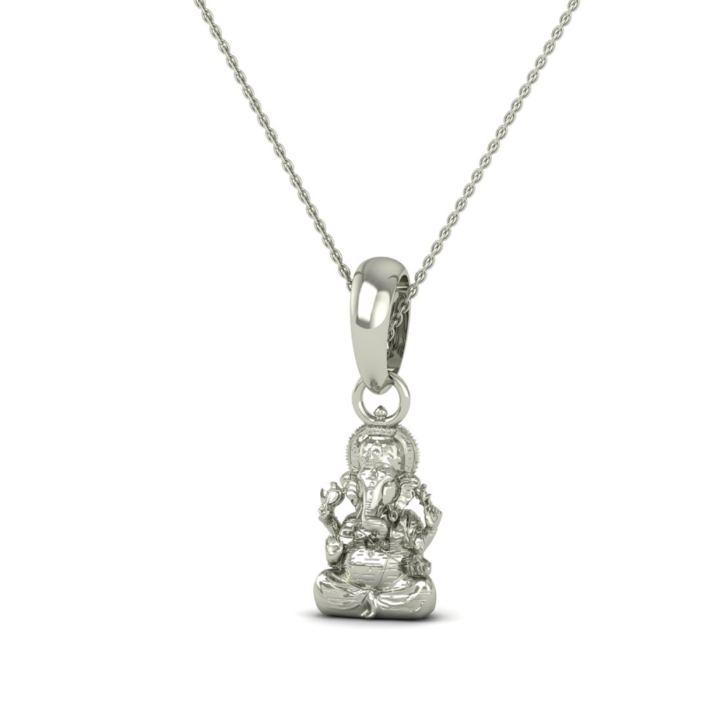 24K-2GM Lord Ganesh Locket Pendant For Men and Women