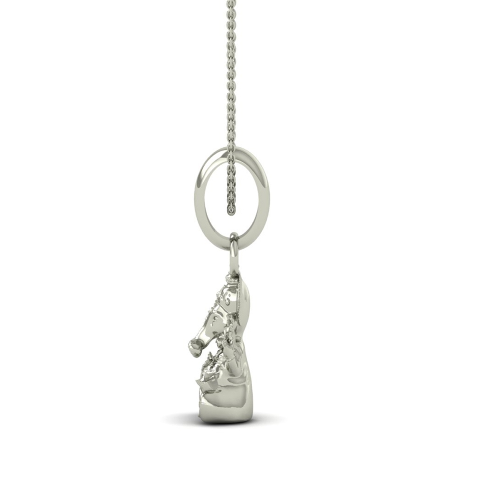 24K-2GM Lord Ganesh Locket Pendant For Men and Women