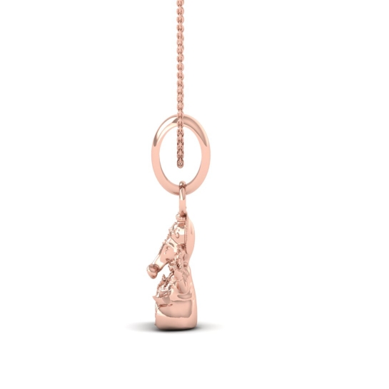 24K-2GM Lord Ganesh Locket Pendant For Men and Women
