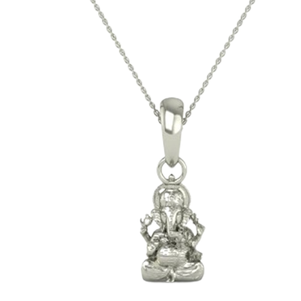 22K-3.2 Lord Ganesh Locket Pendant For Men and Women