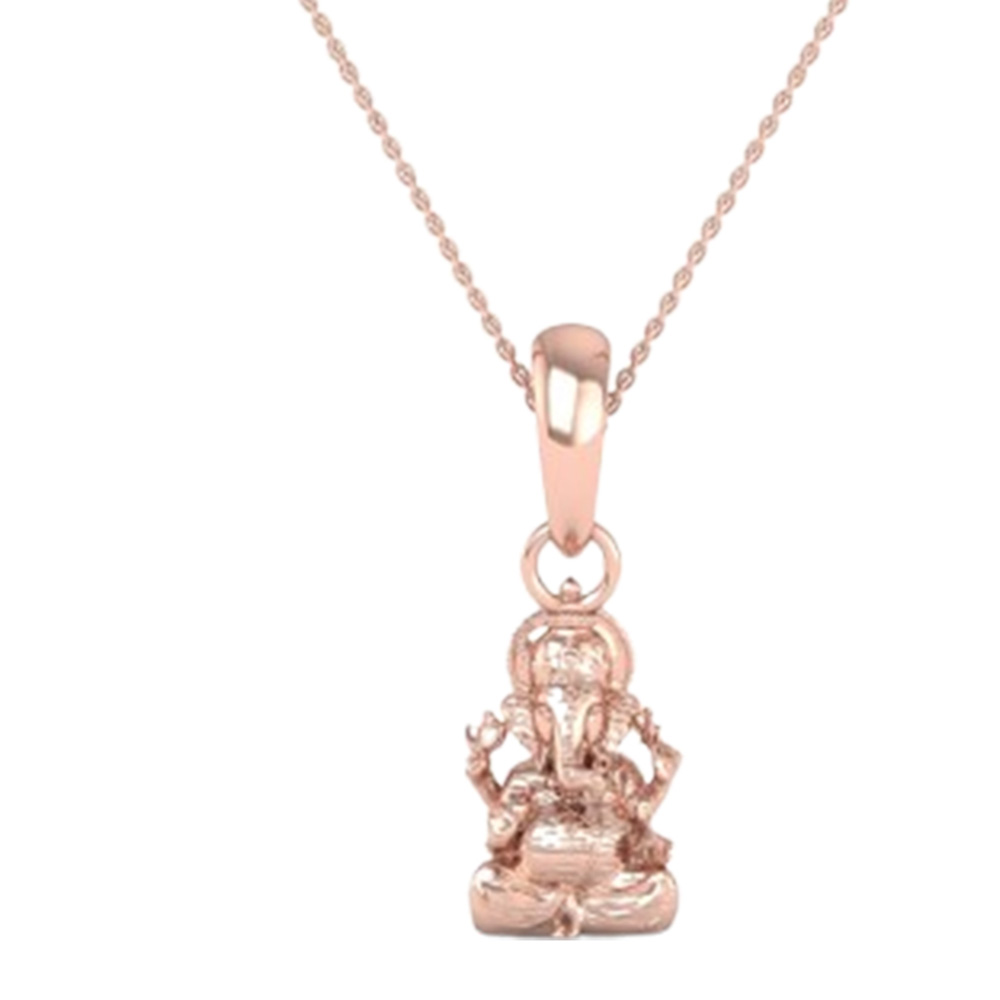 22K-3.2 Lord Ganesh Locket Pendant For Men and Women