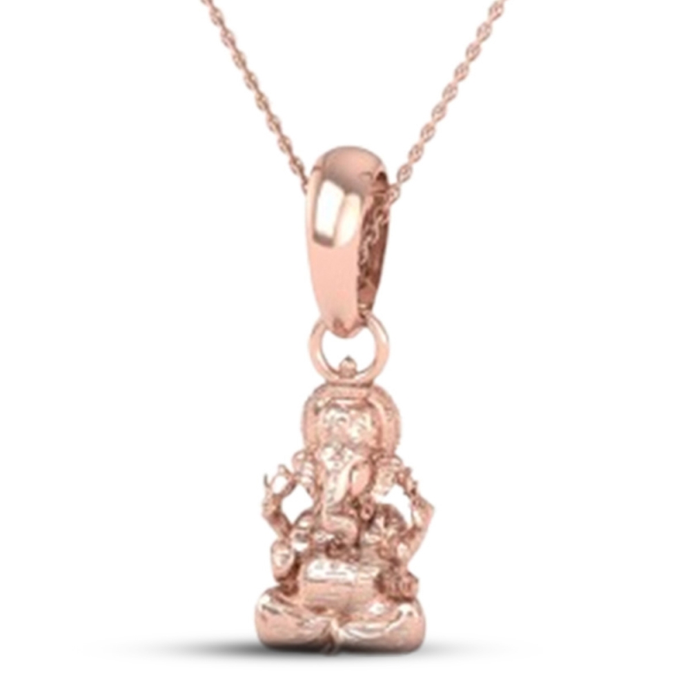 22K-3.2 Lord Ganesh Locket Pendant For Men and Women