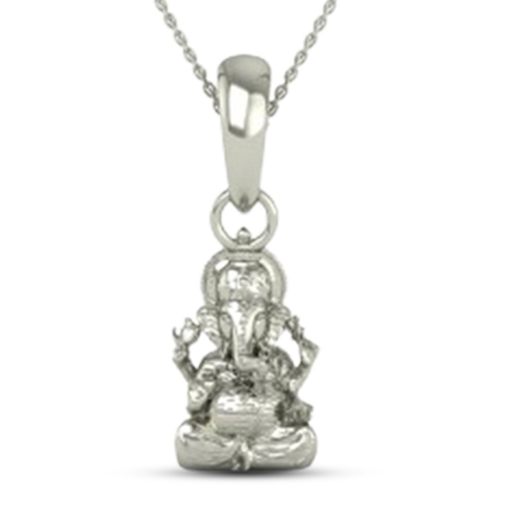 18K-5.2 Lord Ganesh Locket Pendant For Men and Women