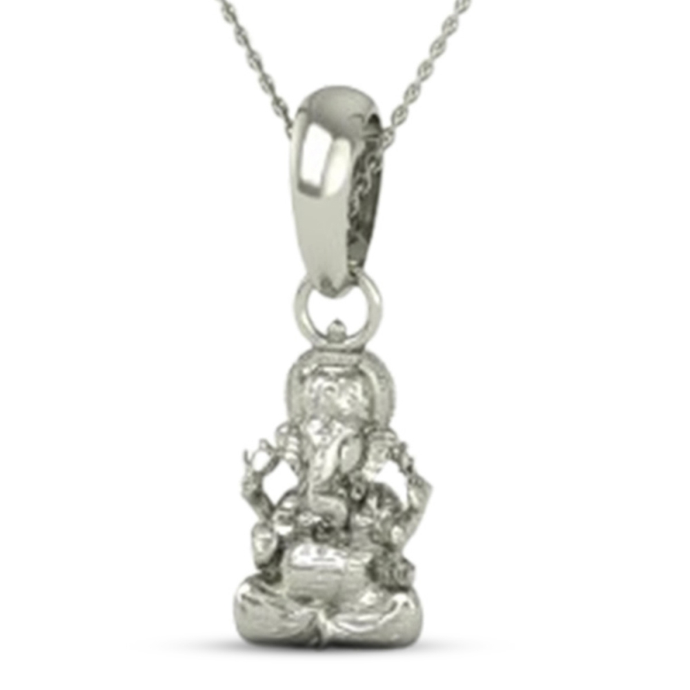 18K-5.2 Lord Ganesh Locket Pendant For Men and Women