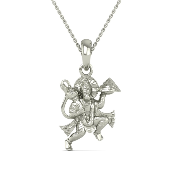 22K-1.6GM Yellow Gold Lord Hanuman Locket Pendant For Men and Women